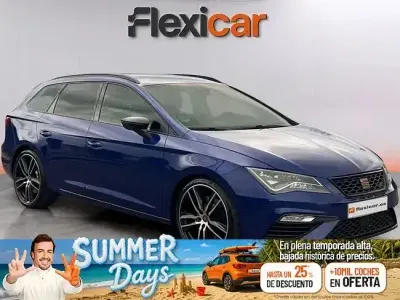 Usado Seat Leon 4Drive 300 CV (220 kW) 2019 Azul Familiar