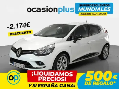 Usado Renault Clio LIMITED 75 CV (55 kW) 2018 Blanco