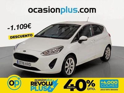 Usado Ford Fiesta Trend 85 CV (62 kW) 2018 Blanco Utilitario