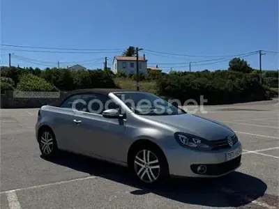 Usado VW Golf 105 CV (77 kW) 2011 Gris / plata Descapotable