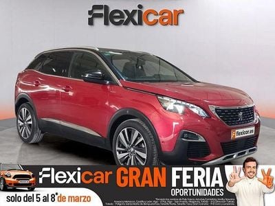 Usado Peugeot 3008 GT-line 130 CV (95 kW) 2018 Rojo SUV
