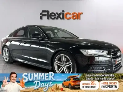 Usado Audi A6 190 CV (139 kW) 2018 Negro Berlina