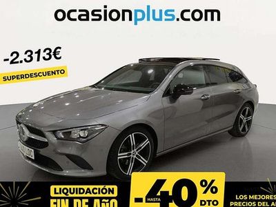 Gris Usado 2019 Mercedes CLA200 Shooting Brake Familiar | 23.137 € (Precio justo)