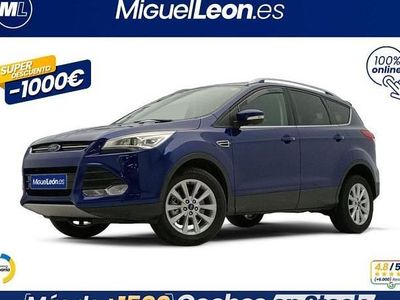 Azul Usado 2016 Ford Kuga Titanium SUV | 10.985 € (Buen precio)