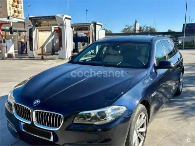 Usado BMW 520 190 CV (139 kW) 2015 Azul Familiar