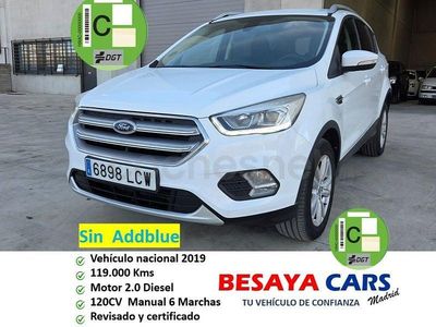 Usado Ford Kuga Trend 120 CV (88 kW) 2019 Blanco SUV