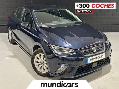 Usado Seat Ibiza Style 110 CV (80 kW) 2021 Azul Berlina