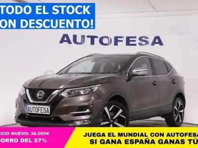 Usado Nissan Qashqai Tekna 130 CV (95 kW) 2018 Marrón SUV