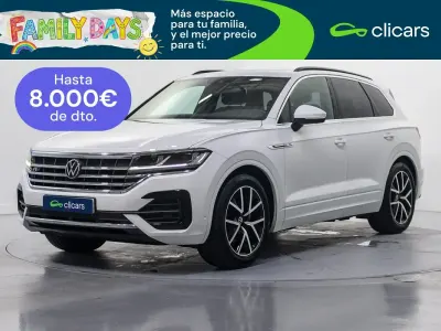 Käytetty VW Touareg R-line 231 HP (169 kW) 2021 Valkoinen Katumaasturi