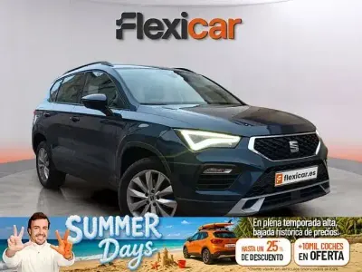 Usado Seat Ateca Style 150 CV (110 kW) 2022 Azul SUV