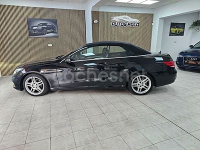 Usado Mercedes E220 194 CV (142 kW) 2017 Negro Descapotable