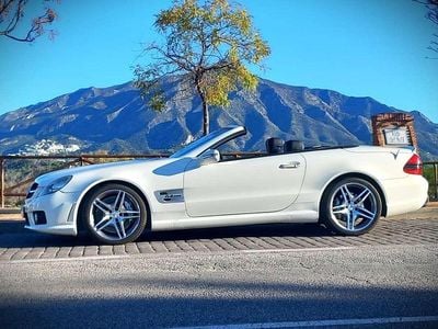 Usado Mercedes SL63 AMG AMG 525 CV (386 kW) 2008 Blanco Coupe
