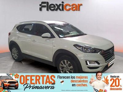 Usado Hyundai Tucson N Line 136 CV (100 kW) 2020 Blanco SUV