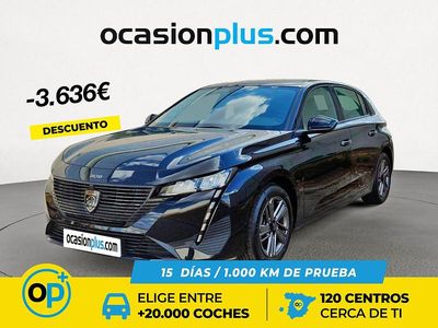 Usado Peugeot 308 Active 130 CV (95 kW) 2024 Negro Berlina