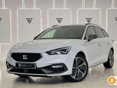 Usado Seat Leon ST FR 204 CV (150 kW) 2021 Blanco Familiar