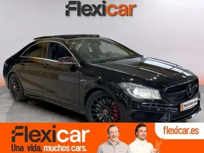 Usado Mercedes CLA220 AMG 360 CV (264 kW) 2015 Negro Coupe