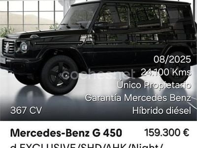 Käytetty Mercedes G450 367 HP (269 kW) 2025 Musta Katumaasturi