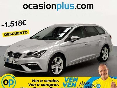 Brugt Seat Leon ST FR 150 HK (110 kW) 2019 Sølv Stationcar