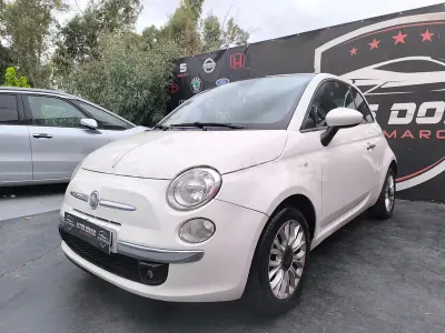 Usado Fiat 500 Lounge 95 CV (69 kW) 2014 Blanco Berlina