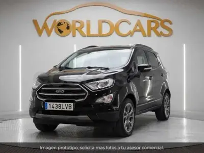 Usado Ford Ecosport Titanium 125 CV (91 kW) 2021 Negro SUV
