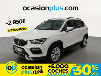 Usado Seat Ateca Style 150 CV (110 kW) 2022 Blanco SUV