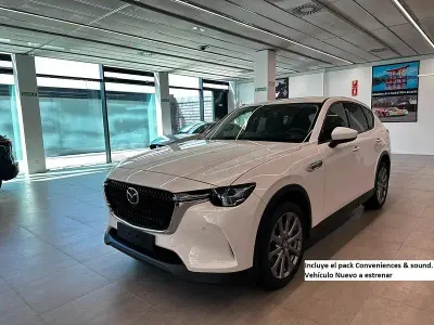 Nuevo Mazda CX-60 Exclusive-Line 327 CV (240 kW) 2026 Blanco SUV