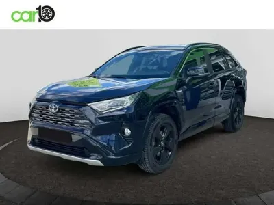 Käytetty Toyota RAV4 Hybrid 218 HP (160 kW) 2019 Musta Katumaasturi