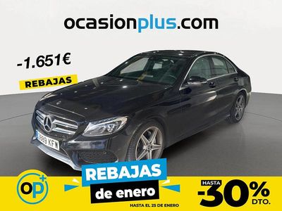 Negro Usado 2017 Mercedes C220 Berlina | 22.300 € (Precio justo)