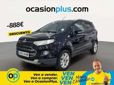 Usado Ford Ecosport Titanium 95 CV (69 kW) 2018 Negro SUV