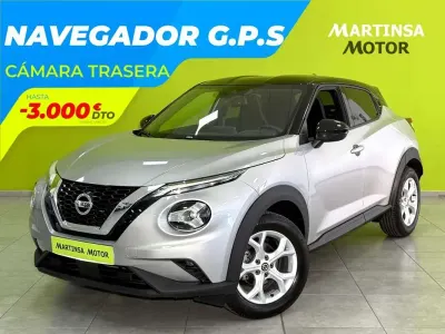 Usado Nissan Juke N-Connecta 114 CV (83 kW) 2021 Plateado SUV