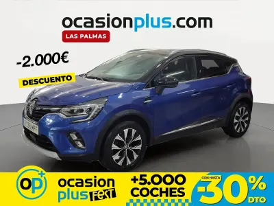 Usado Renault Captur Techno 90 CV (66 kW) 2024 Azul SUV