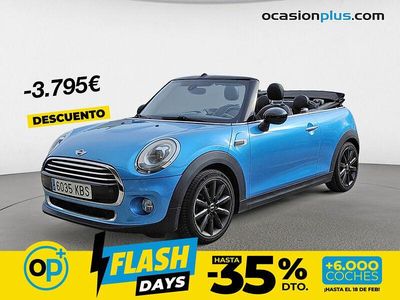 Usado Mini Cooper D Cabriolet 116 CV (85 kW) 2017 Azul Descapotable