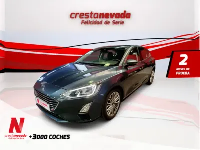Begagnad Ford Focus Titanium 120 HK (88 kW) 2019 Blå