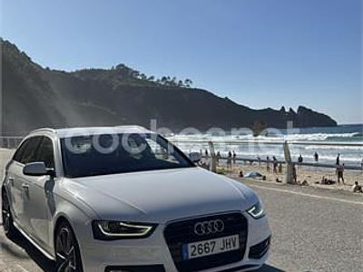 Usado Audi A4 S-Line 136 CV (100 kW) 2015 Blanco Familiar