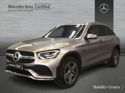 Usado Mercedes GLC300e 306 CV (225 kW) 2021 Plateado SUV