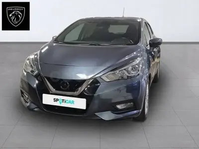 Usado Nissan Micra Acenta 100 HP (73 kW) 2020 Cinzento Citadino
