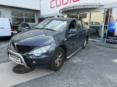 Usado SsangYong Actyon 141 CV (103 kW) 2008 Gris / plata Pickup/Camioneta