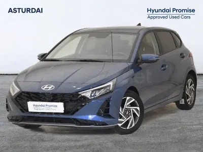 Usado Hyundai i20 100 CV (73 kW) 2025 Azul Utilitario