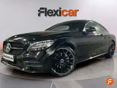 Usado Mercedes C200 184 CV (135 kW) 2022 Negro Coupe