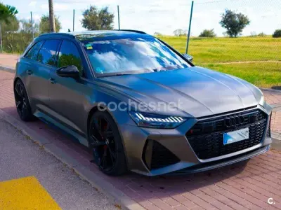 Usado Audi RS6 Premium 600 CV (441 kW) 2020 Gris / plata Familiar