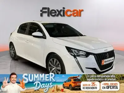 Usado Peugeot 208 Active 75 CV (55 kW) 2020 Blanco Utilitario