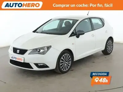 Usado Seat Ibiza CONNECT 90 CV (66 kW) 2016 Blanco Berlina