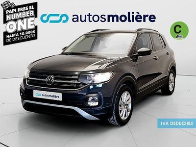 Usado VW T-Cross Advance 95 CV (69 kW) 2021 Negro SUV