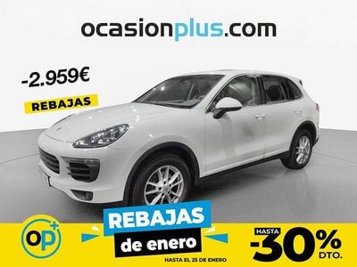 Blanco Usado 2016 Porsche Cayenne SUV | 36.991 € (Precio justo)