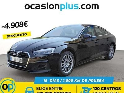 Usado Audi A5 Sportback 190 CV (139 kW) 2020 Negro Utilitario
