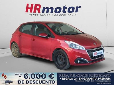 Rojo Usado 2018 Peugeot 208 Signature Sky Utilitario | 7590 € (Precio justo)