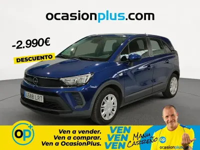 Usado Opel Crossland 83 CV (61 kW) 2021 Azul SUV