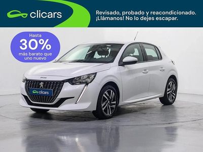 Brugt Peugeot 208 Allure 100 HK (73 kW) 2019 Hvid Hatchback