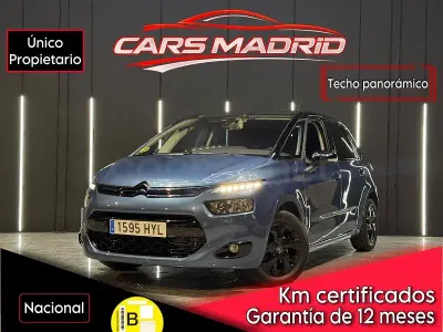 Usado Citroën C4 Picasso Intensive 115 CV (84 kW) 2014 Azul Monovolumen