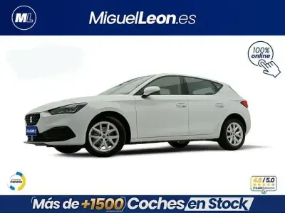 Usado Seat Leon Style 110 CV (80 kW) 2024 Blanco Berlina